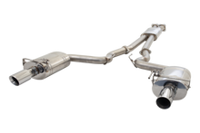 Load image into Gallery viewer, XFORCE Ford Mustang GT 2015 (Coupe) Twin 3" Stainless Steel Cat-Back Exhaust System With Oval Mufflers (ES-FM15-02-CBS)