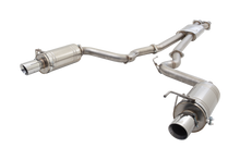 Load image into Gallery viewer, XFORCE Ford Mustang GT 2015- Twin 3" Stainless Steel Cat-Back Exhaust System (Round rear mufflers) (ES-FM15-CBS)