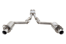 Load image into Gallery viewer, XFORCE Ford Mustang GT 2015- Twin 3" Stainless Steel Cat-Back Exhaust System (Round rear mufflers) (ES-FM15-CBS)