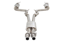 Load image into Gallery viewer, XFORCE Ford Mustang GT 2015- Twin 3" Stainless Steel Cat-Back Exhaust System (Round rear mufflers) (ES-FM15-CBS)