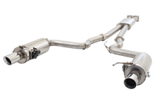 Load image into Gallery viewer, XFORCE Ford Mustang GT 2015- Twin 3" Stainless Steel Cat-Back Exhaust System With Round Varex Mufflers (ES-FM15-VMK-CBS)