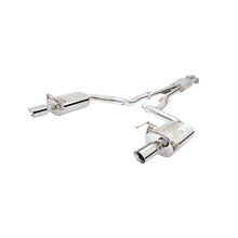 Load image into Gallery viewer, XFORCE Ford Mustang EcoBoost/GT Coupe/Convertible 2015-17Twin 21/2" Stainless Steel Cat-Back Exhaust System With 3" Oval Rear Mufflers (ES-FM17-02-CBS)