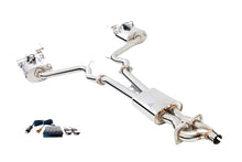 Load image into Gallery viewer, XFORCE Ford Mustang EcoBoost/GT Coupe/Convertible 2015-17 Twin 21/2" Stainless Steel Cat-Back Exhaust System With 3" Oval Varex Mufflers (ES-FM17-02-VMK-CBS)