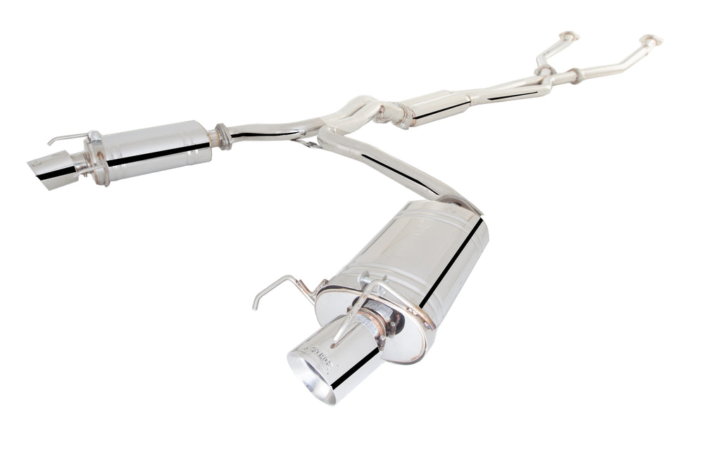 XFORCE Lexus IS 250/350 6cyl 2005-2013 Dual Cat-Back System (ES-LIS350-CBS)