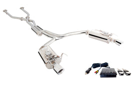 XFORCE Lexus IS 250/350 6cyl 2005-2013 Dual Cat-Back System With Varex Mufflers (ES-LIS350-VMK-CBS)