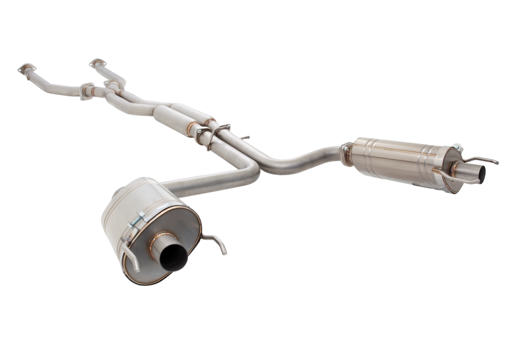 XFORCE Lexus ISF 8cyl Dual Cat-Back System (ES-LISF-CBS)