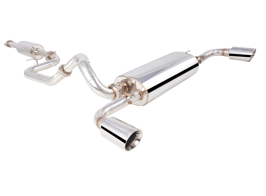 XFORCE Mazda 3 Speed 3 2010+ BL Series Stainless Steel 3" High Flow Cat-Back System (ES-MZ3-05-CBS)
