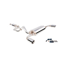 Load image into Gallery viewer, XFORCE Mazda 3 SP25 Hatch Back 2010+ Stainless Steel 25" High Flow Cat-Back System with Varex Middle Muffler (ES-MZ3-25-VMK-CBS)