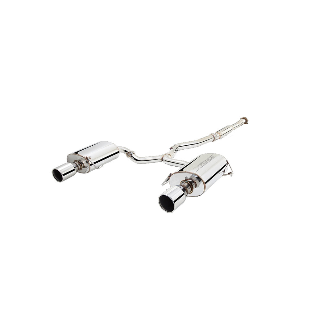 XFORCE Subaru Legacy GT 2004-2009 3" Cat-Back System With Dual Side Oval Muffler (ES-SL05-CBS)