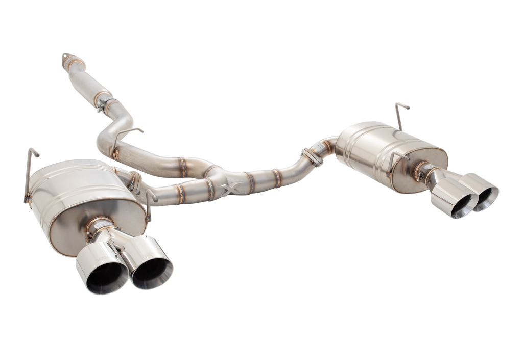 XFORCE Subaru WRX/STI Sedan Stainless Steel 3" High Flow Cat-Back System (new louder update) (ES-SW27-CBS)