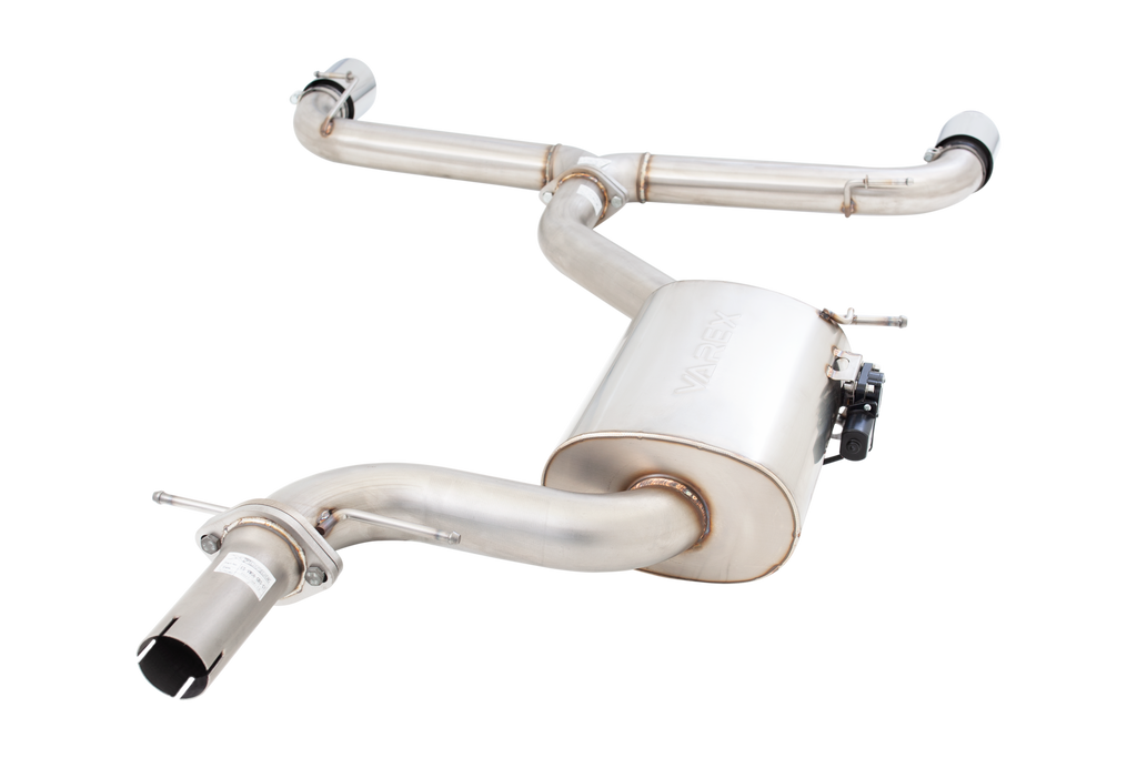 XFORCE Volkswagen Golf Gti MK VI 2008-2013(EU) 2009-2014(US) Stainless Steel 3" Cat-Back System with Varex Muffler (ES-VW06-VMK-CBS)