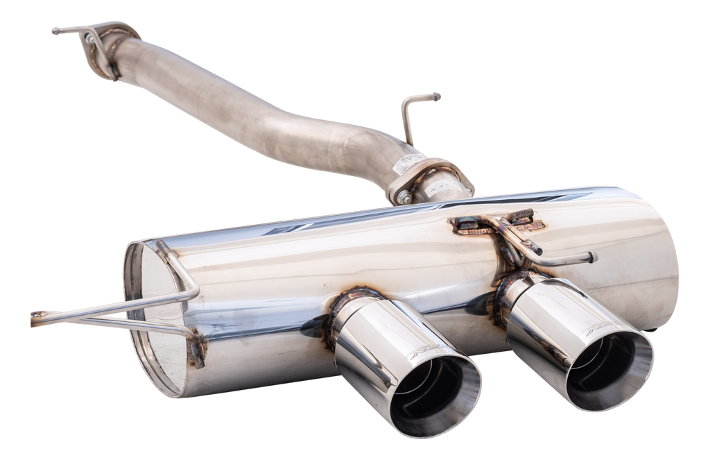 XFORCE VW Golf MKVI R 2008-2013(EU) 2009-2014(US) 3' Stainless Steel Cat Back System with Varex Rear Muffler (ES-VW07-VMK-CBS)