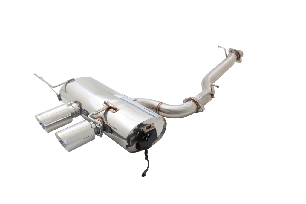 XFORCE VW Golf MKVI R 2008-2013(EU) 2009-2014(US) 3' Stainless Steel Cat Back System with Varex Rear Muffler (ES-VW07-VMK-CBS)