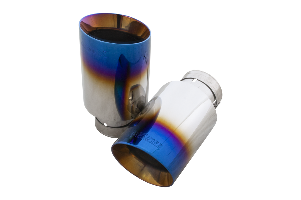 XFORCE BMW F22 M235i M240i Burnt Blue Tips (will fit xforce system only) (ESBM2SBLUTIP)