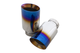 XFORCE BMW F22 M235i M240i Burnt Blue Tips (will fit xforce system only) (ESBM2SBLUTIP)