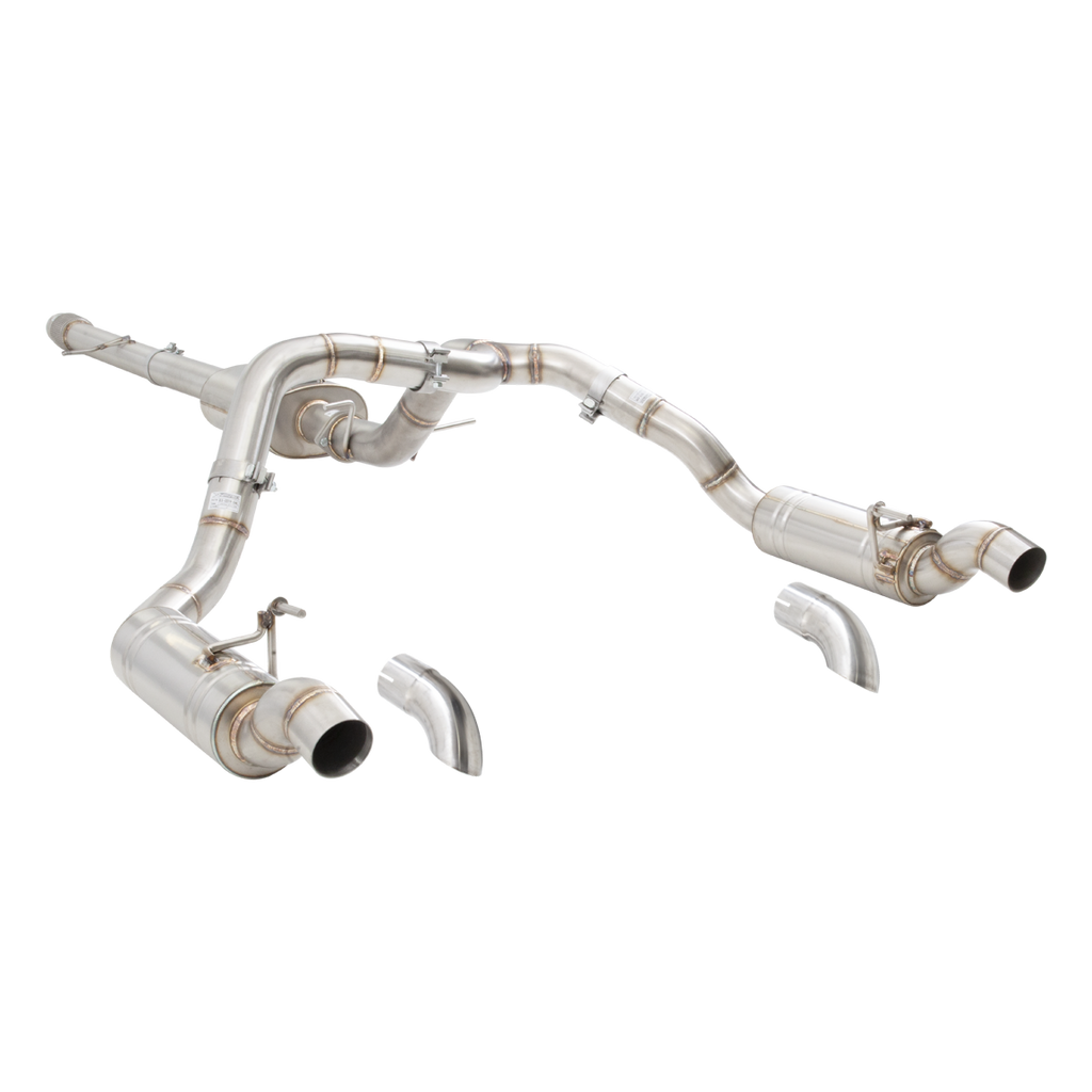 XFORCE Chevrolet Silverado 1500 ZR2 Gen 4 T1 Varex Valved Cat Back Exhaust System (ESCS23VKCS)