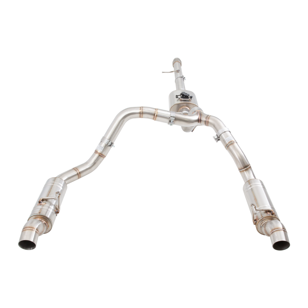 XFORCE Chevrolet Silverado 1500 ZR2 Gen 4 T1 Varex Valved Cat Back Exhaust System (ESCS23VKCS)