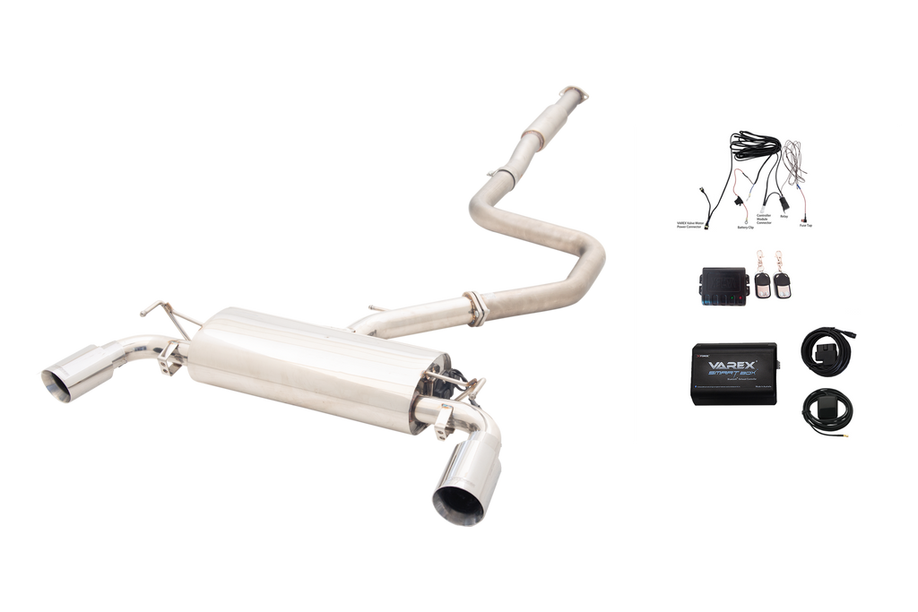 XFORCE Hyundai Veloster N/I30N 2018- Stainless Steel Cat-Back System with Varex Muffler (ESHY30NVKCS)