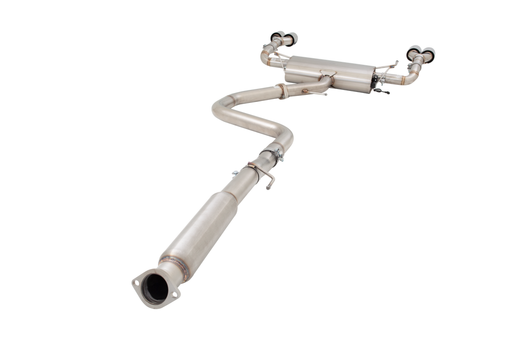 XFORCE KIA Forte & Forte 5 GT BD 16T Sedan and hatch 2019 onward 3" stainless steel catback system with Varex Muffler and Smartbox (ESKC19VKCSB)