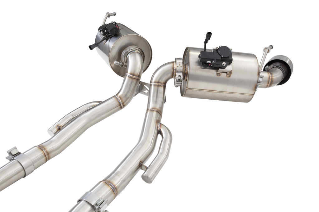 XFORCE Nissan Z 2023 Twin 25" Varex Cat Back Exhaust (ESNZ23VKCS)