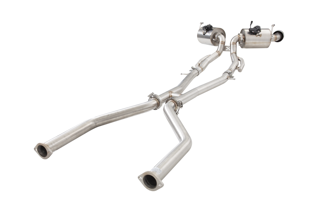 XFORCE Nissan Z 2023 Twin 25" Varex Cat Back Exhaust (ESNZ23VKCS)