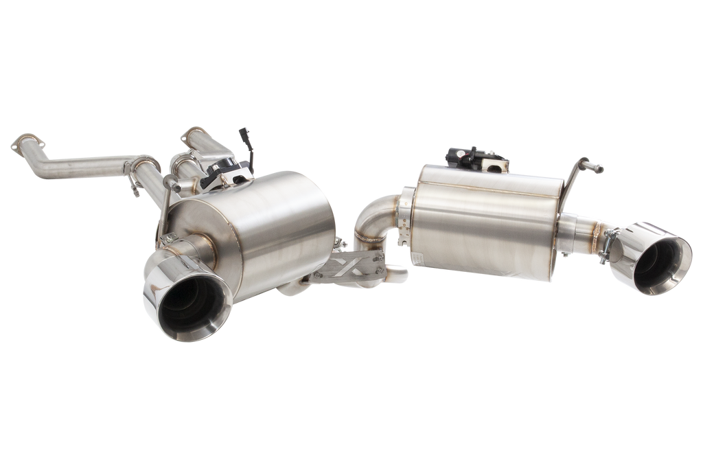 XFORCE Nissan Z 2023 Twin 25" Varex Cat Back Exhaust (ESNZ23VKCS)