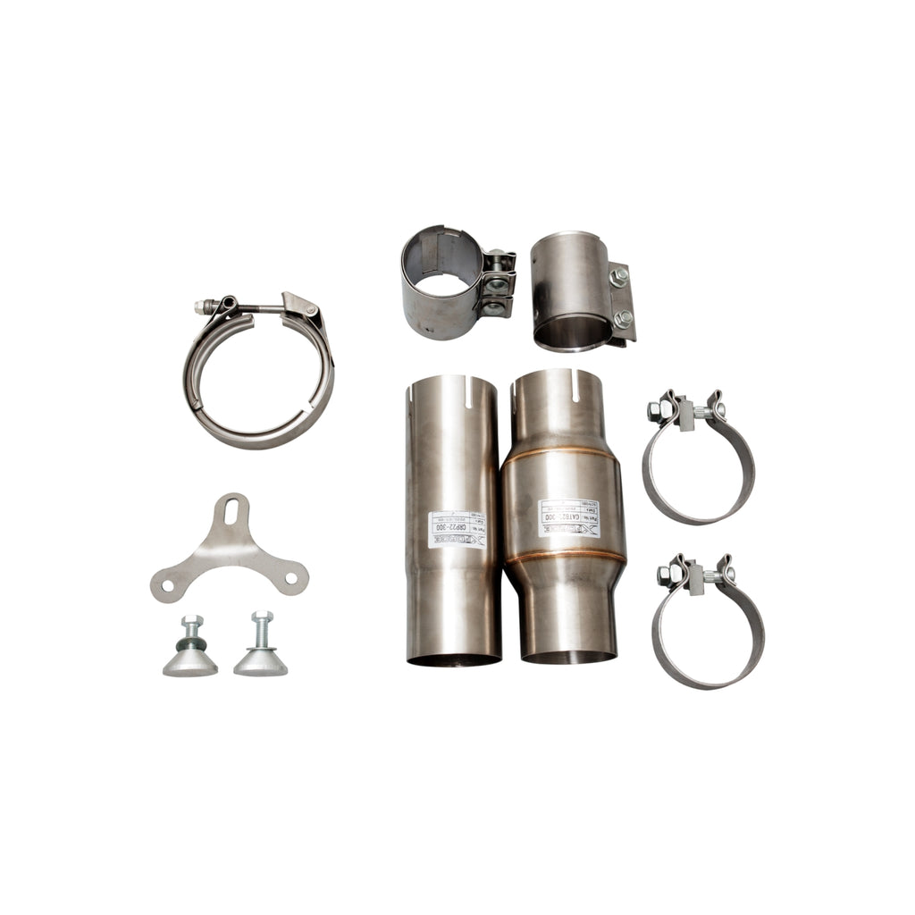 XFORCE Audi RS3 8V 2014-2016 Stainless Steel Down Pipe Kit (ESRS315KITB)