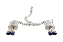 Load image into Gallery viewer, XFORCE Subaru WRX/STI Sedan Stainless Steel 3" High Flow Cat-Back System (new louder update) With Blue Tips (ESSW27BUCS)