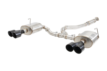 Load image into Gallery viewer, XFORCE Subaru WRX/STI Sedan Stainless Steel 3" High Flow Cat-Back System (new louder update) With Black tips (ESSW27BKCS)