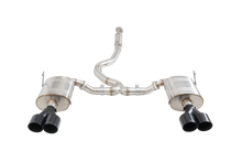 Load image into Gallery viewer, XFORCE Subaru WRX/STI Sedan Stainless Steel 3" High Flow Cat-Back System (new louder update) With Black tips (ESSW27BKCS)