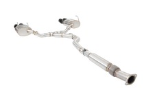 Load image into Gallery viewer, XFORCE Subaru WRX/STI Sedan Stainless Steel 3" High Flow Cat-Back System (new louder update) With Black tips (ESSW27BKCS)