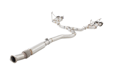 Load image into Gallery viewer, XFORCE Subaru WRX 2011- Sedan 304 3" Cat-Back System with Quad Hot Dog rear With Blue Tips (ESSW28BUCS)