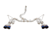 Load image into Gallery viewer, XFORCE Subaru WRX 2011- Sedan 304 3" Cat-Back System with Quad Hot Dog rear With Blue Tips (ESSW28BUCS)