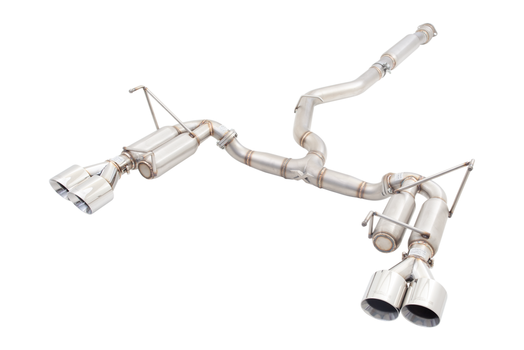 XFORCE Subaru WRX 2011- Sedan 304 3" Cat-Back System with Quad Hot Dog rear (ESSW28CS)