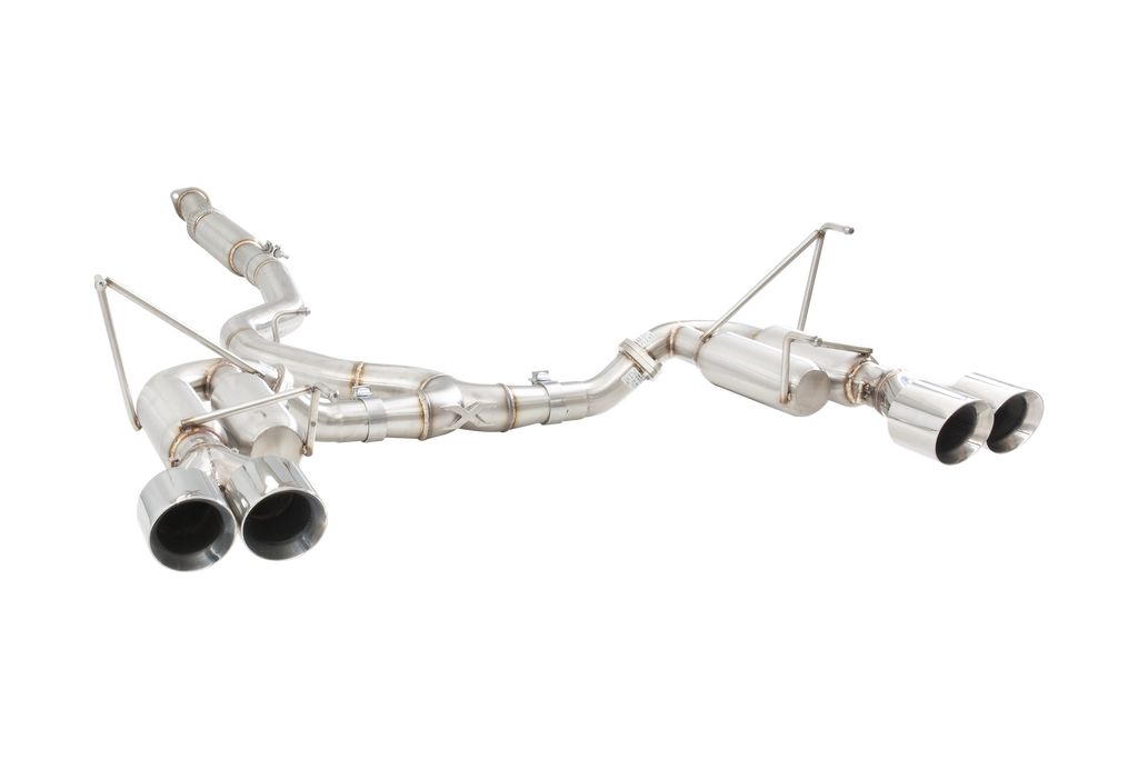 XFORCE SUBARU WRX & STI sedan Varex Valved cat back exhaust system (ESSWRX14VKCS)
