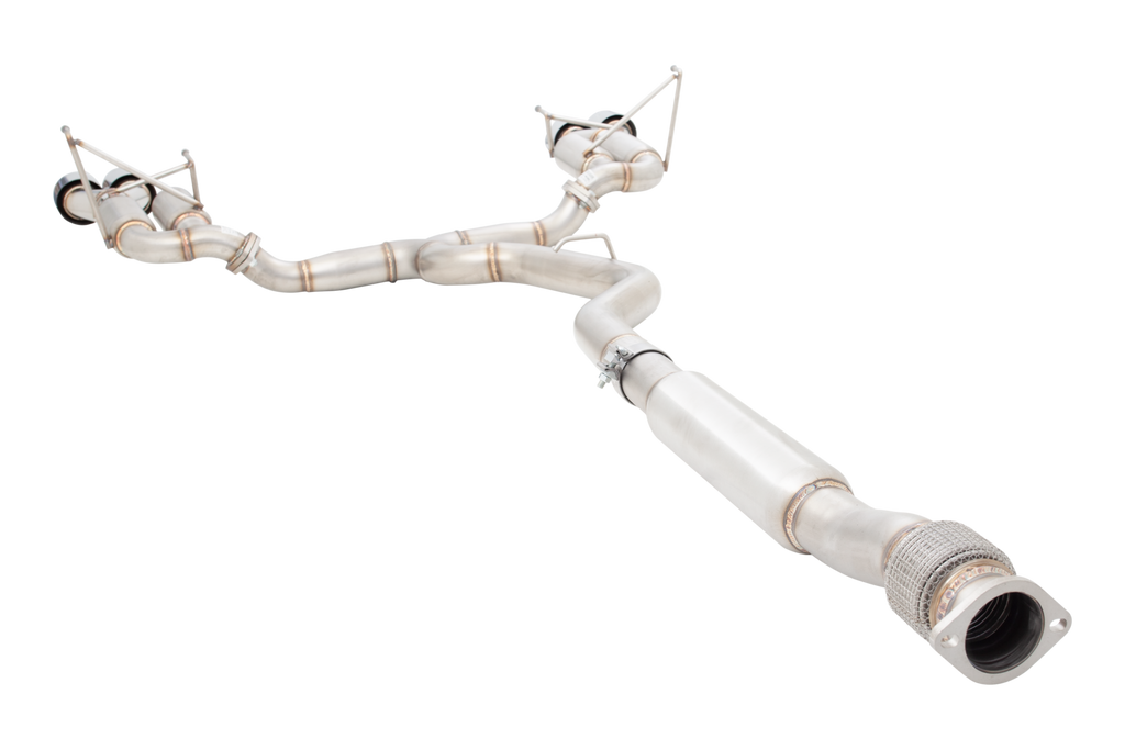 XFORCE Subaru WRX 2011- Sedan 304 3" Cat-Back System with Quad Hot Dog rear (ESSW28CS)