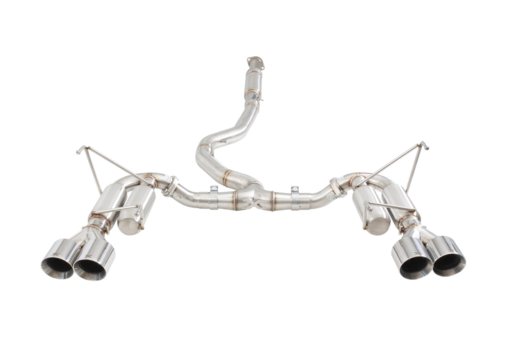 XFORCE SUBARU WRX & STI sedan Varex Valved cat back exhaust system (ESSWRX14VKCS)