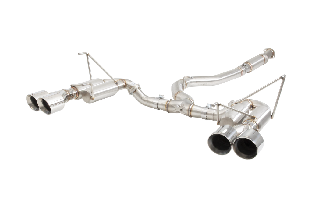 XFORCE SUBARU WRX & STI sedan Varex Valved cat back exhaust system (ESSWRX14VKCS)