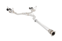 Load image into Gallery viewer, XFORCE Subaru WRX VB 304 stainless 3" Race edition Cat-Back System With Black Tips (ESSW29RBKCS)