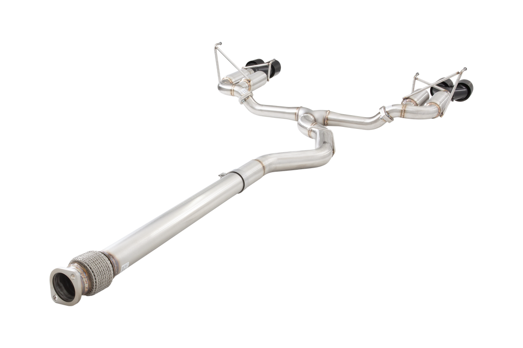 XFORCE Subaru WRX VB 304 stainless 3" Race edition Cat-Back System With Black Tips (ESSW29RBKCS)