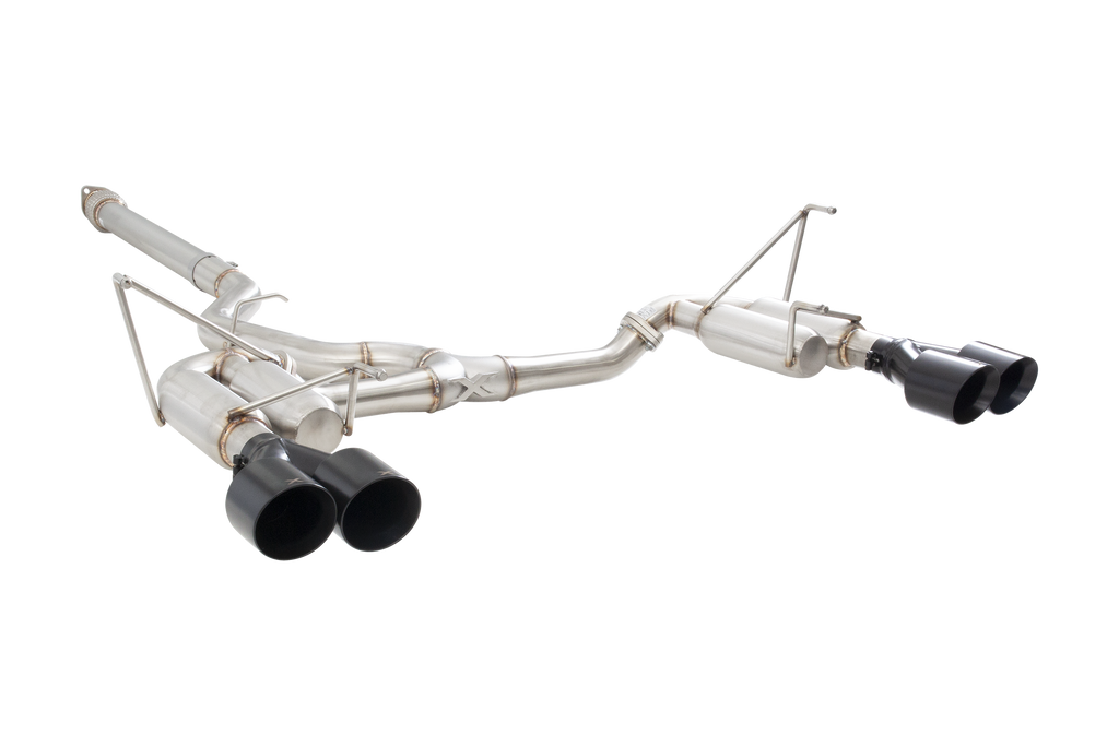 XFORCE Subaru WRX VB 304 stainless 3" Race edition Cat-Back System With Black Tips (ESSW29RBKCS)