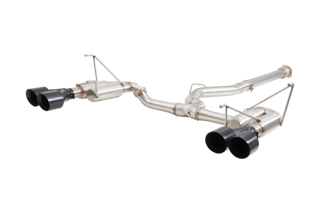 XFORCE Subaru WRX VB 304 stainless 3" Race edition Cat-Back System With Black Tips (ESSW29RBKCS)