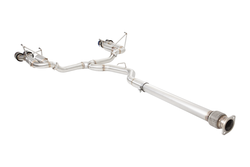 XFORCE Subaru WRX VB 304 stainless 3" Race edition Cat-Back System With Blue Tips (ESSW29RBUCS)