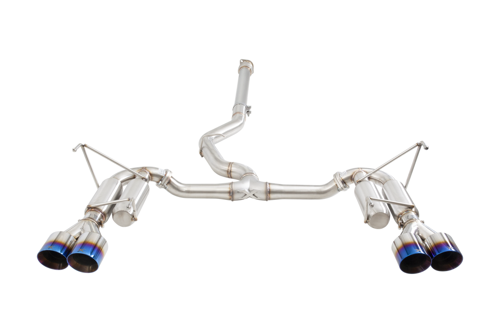 XFORCE Subaru WRX VB 304 stainless 3" Race edition Cat-Back System With Blue Tips (ESSW29RBUCS)