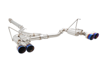 Load image into Gallery viewer, XFORCE Subaru WRX VB 304 stainless 3" Race edition Cat-Back System With Blue Tips (ESSW29RBUCS)