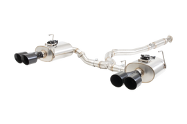 XFORCE SUBARU WRX & STI sedan Varex Valved cat back exhaust system with black tips (ESSWRX14VKBK)