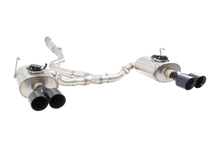 Load image into Gallery viewer, XFORCE SUBARU WRX &amp; STI sedan Varex Valved cat back exhaust system with black tips (ESSWRX14VKBK)