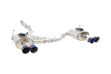 Load image into Gallery viewer, XFORCE SUBARU WRX &amp; STI sedan Varex Valved cat back exhaust system with burnt blue tips (ESSWRX14VKBU)