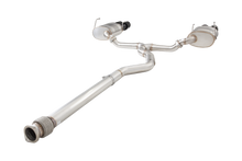 Load image into Gallery viewer, XFORCE Subaru WRX VB 304 Stainless Steel 3" Cat-Back System with Quad Black Tips (ESSW29BKCS)