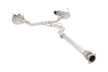 Load image into Gallery viewer, XFORCE Subaru WRX VB 304 Stainless Steel 3" Cat-Back System with Quad Black Tips (ESSW29BKCS)